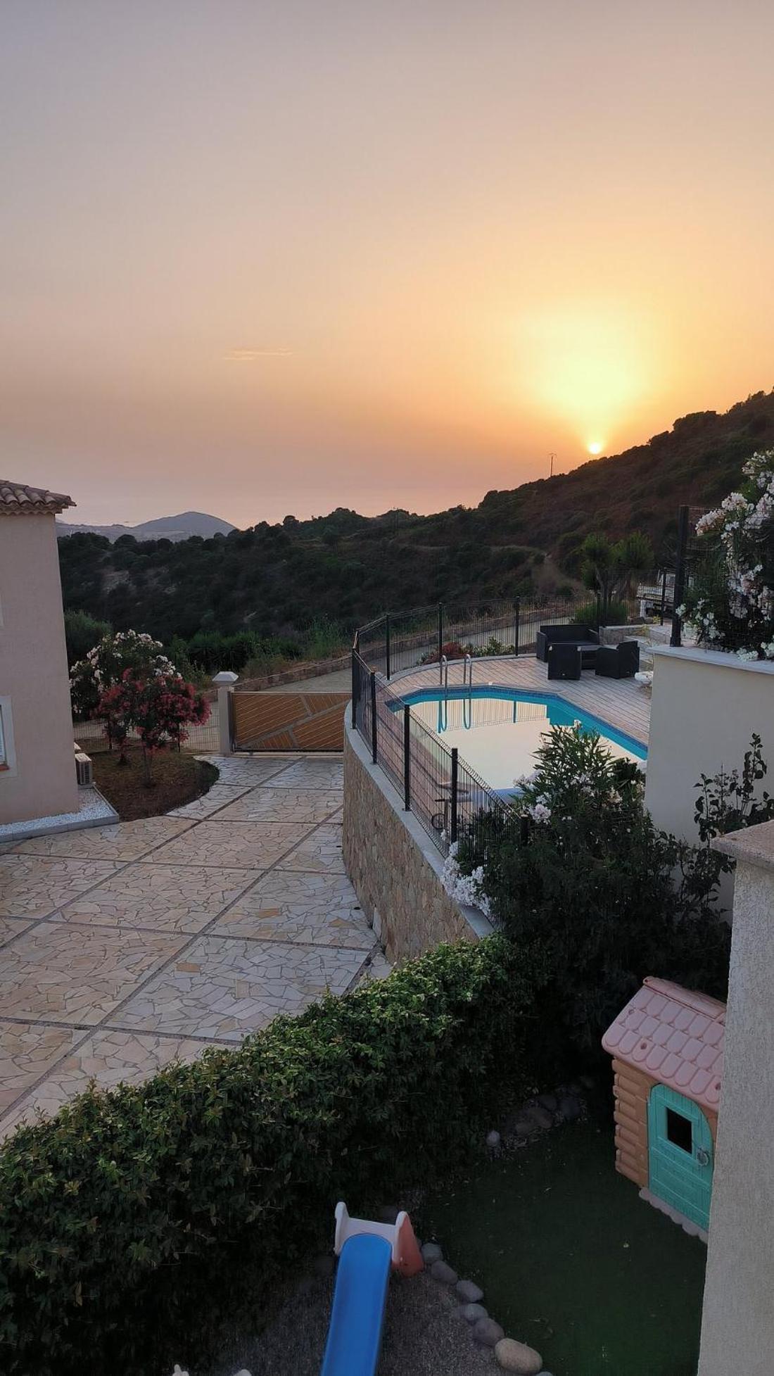 Gites Sassone, Vue Panoramique Sur Ajaccio Et La Mer Alata Exterior foto