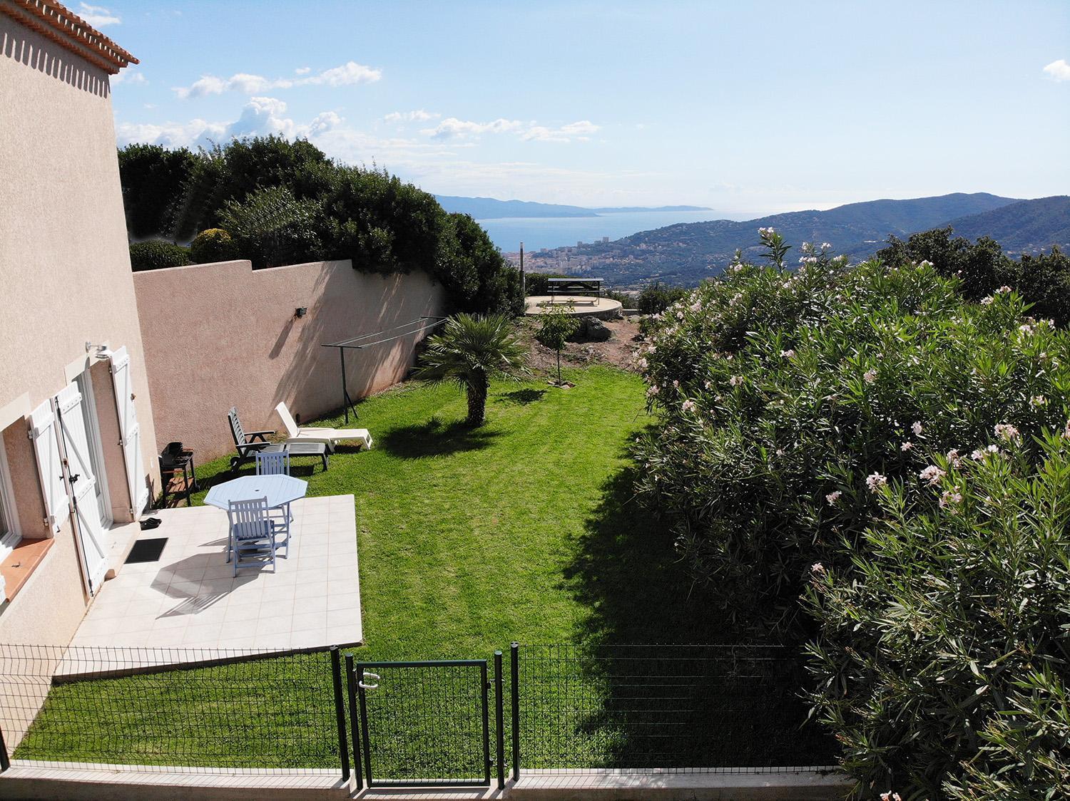Gites Sassone, Vue Panoramique Sur Ajaccio Et La Mer Alata Exterior foto