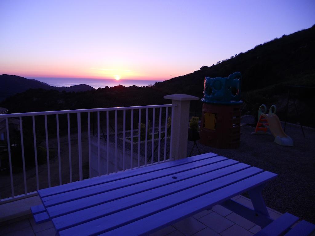 Gites Sassone, Vue Panoramique Sur Ajaccio Et La Mer Alata Zimmer foto